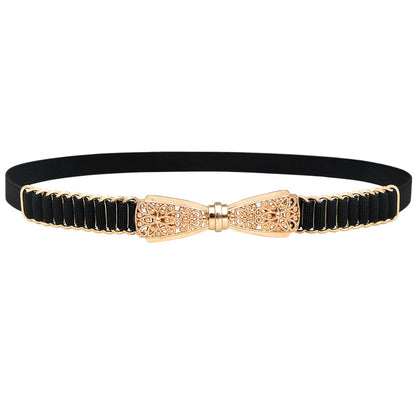 Elastic belt women's fine decoration trend