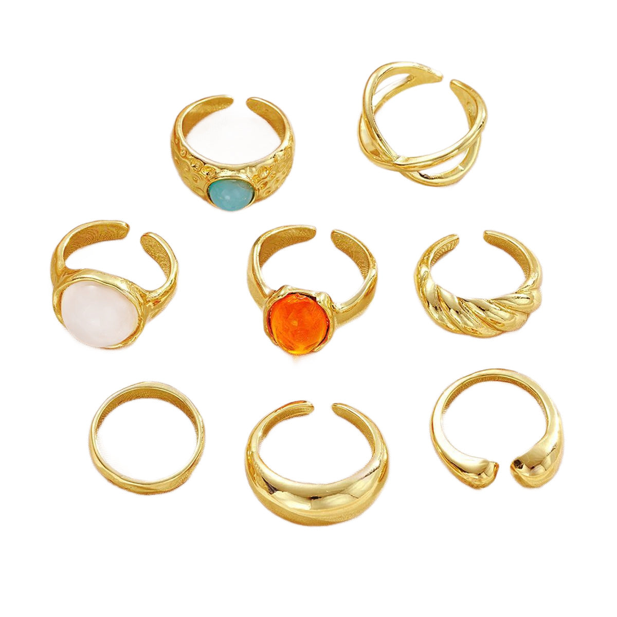 Retro Metal Index Finger Ring