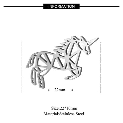 5 pcs/titanium steel jewelry map pineapple pendant accessories