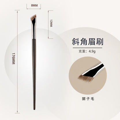 24-Piece Animal Hair Makeup Brush Set