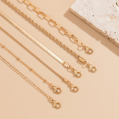 Rhinestone Beach Anklet