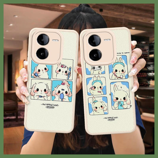 VIVO IQOO Z8 Quirky Raised Lens Protector Case Solid Color