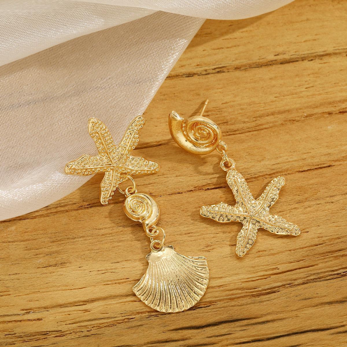 Starfish Stud Earrings