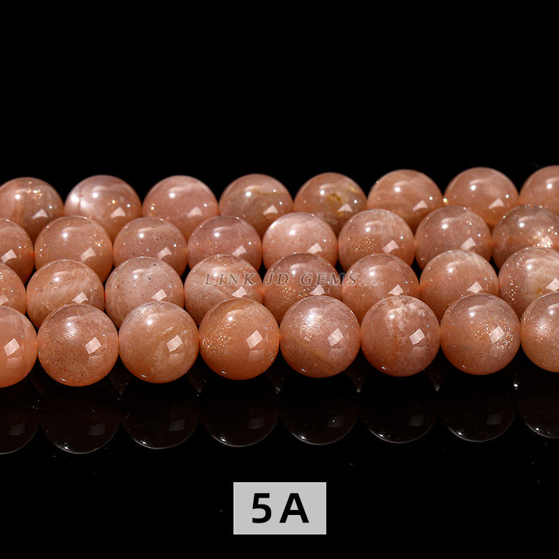 7A sun stone loose beads DIY