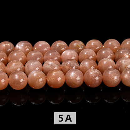 7A sun stone loose beads DIY