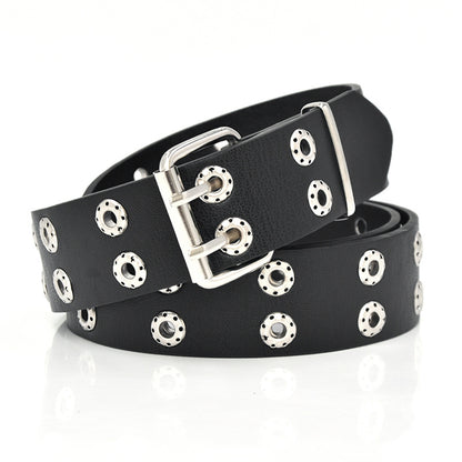 hot sale Punk ladies pin buckle belt