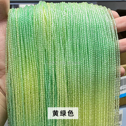 2Mm dopamine color section crystal flat beads