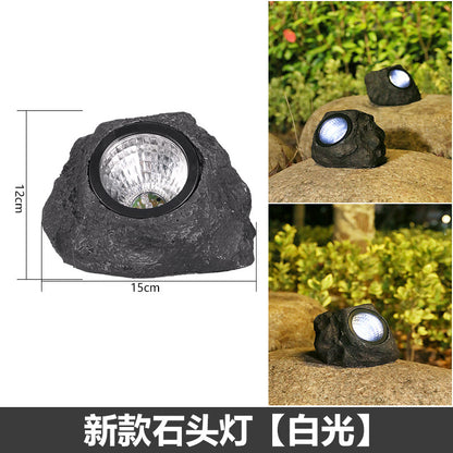 4LED waterproof solar lawn light
