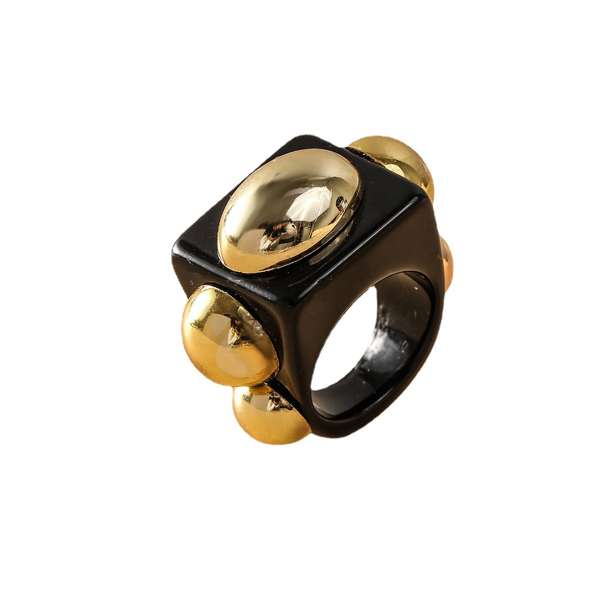 Anillo de resina para hombre y mujer. 