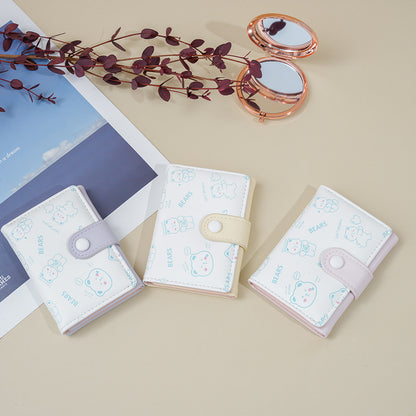 Girl wallet short cartoon