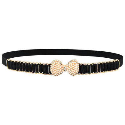Elastic belt women's fine decoration trend