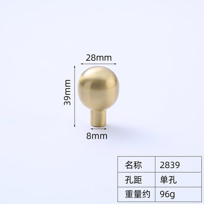 Retro single hole small pull handle