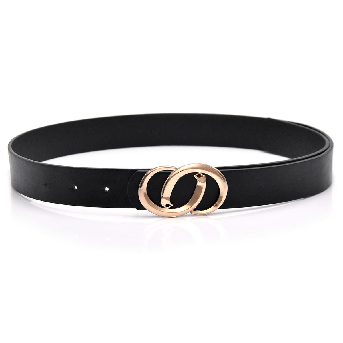 Button Belt Women's Jeans