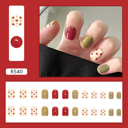 Summer Sweet Cool Series INS Style Wearable Nail