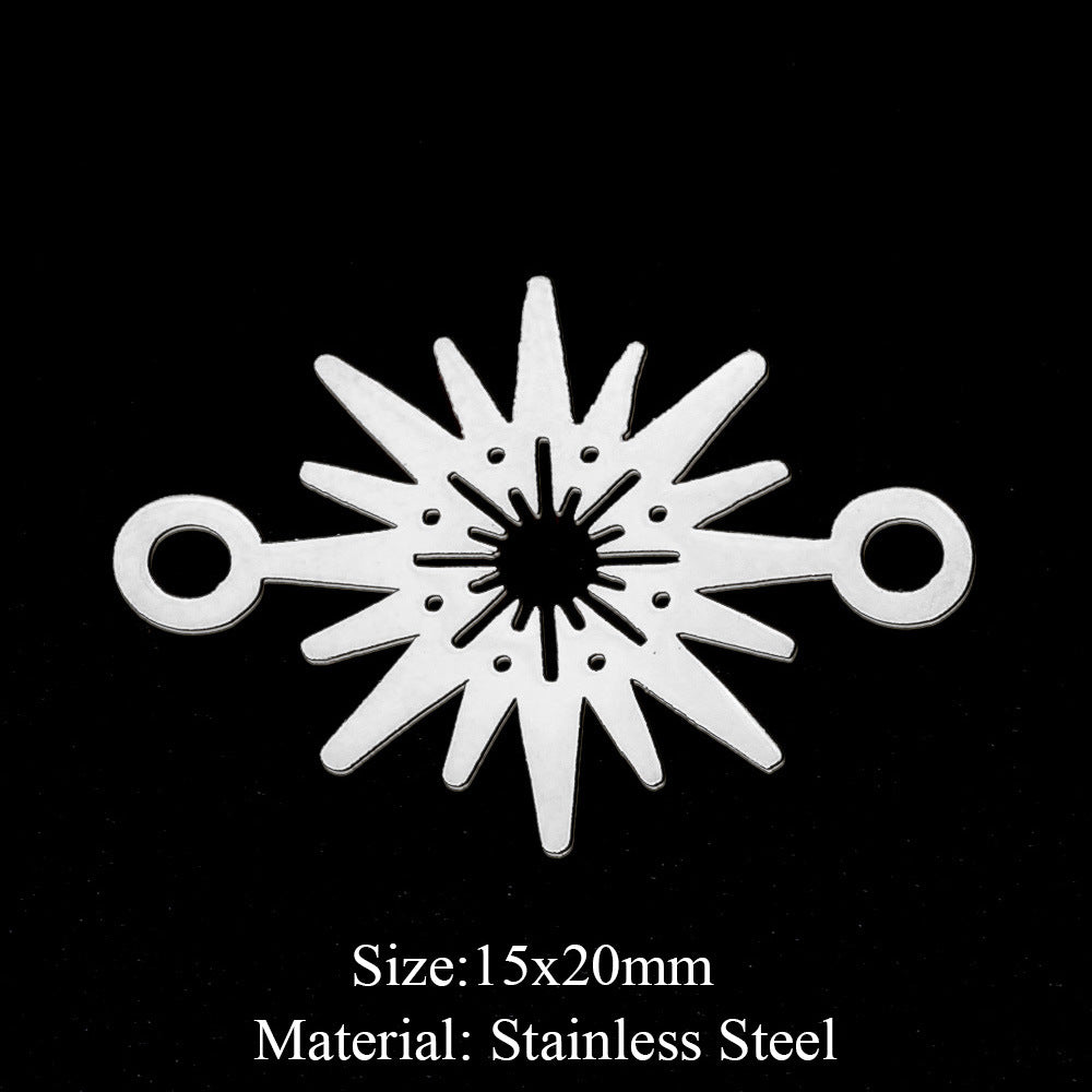 5 pcs/bag, eye fairy face pendant.