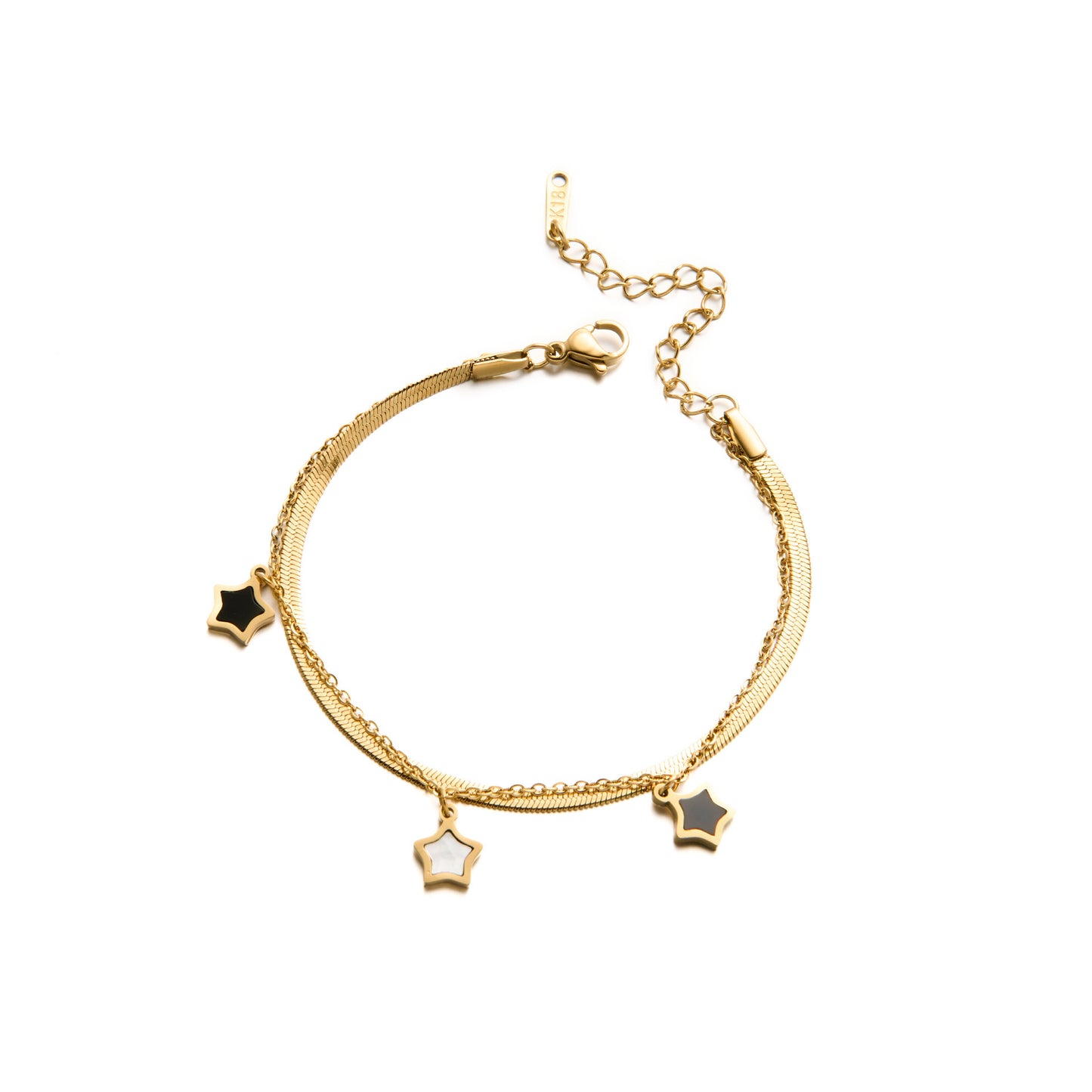 Titanium Steel Star Bracelet