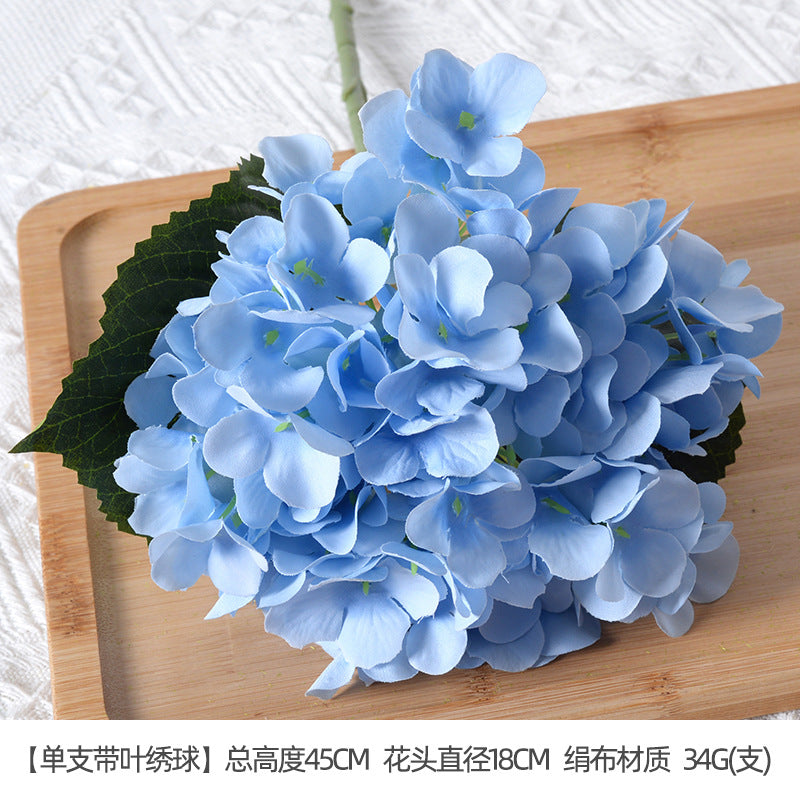 Artificial flowers blue series flowers plastic flowers wholesale
