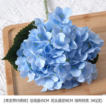 Artificial flowers blue series flowers plastic flowers wholesale
