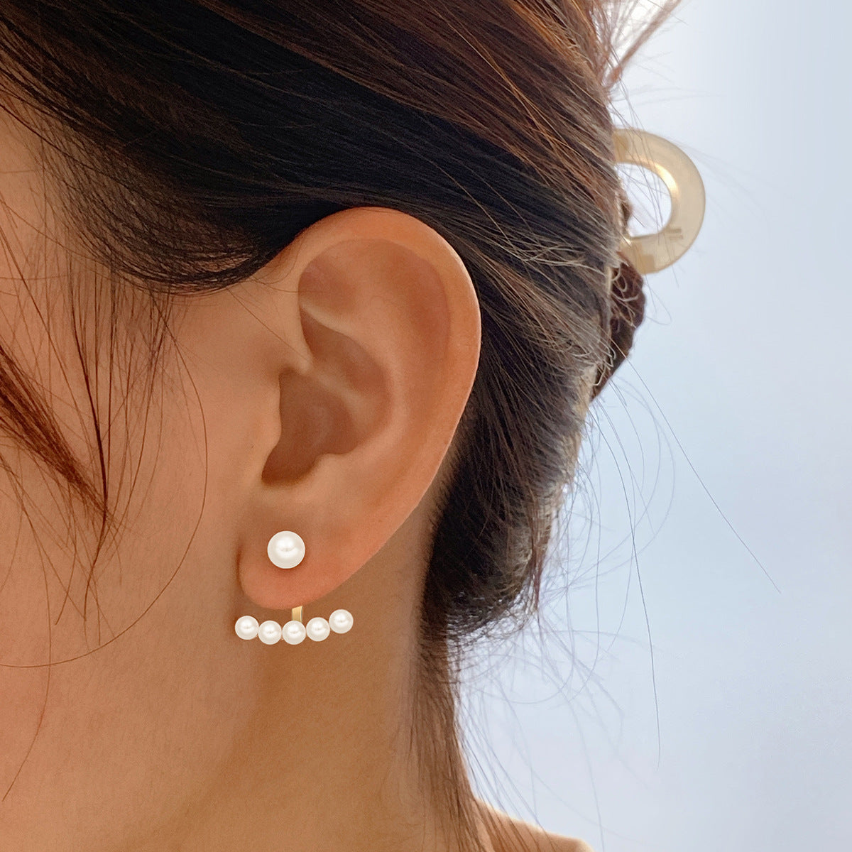 French Vintage Pearl Earrings Wholesale