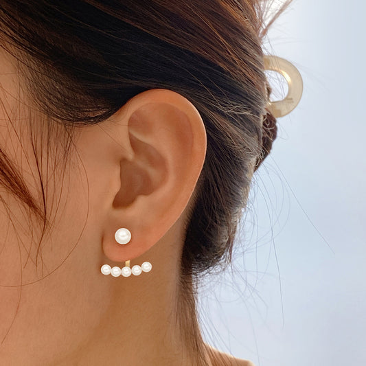 Vintage French Pearl Earrings