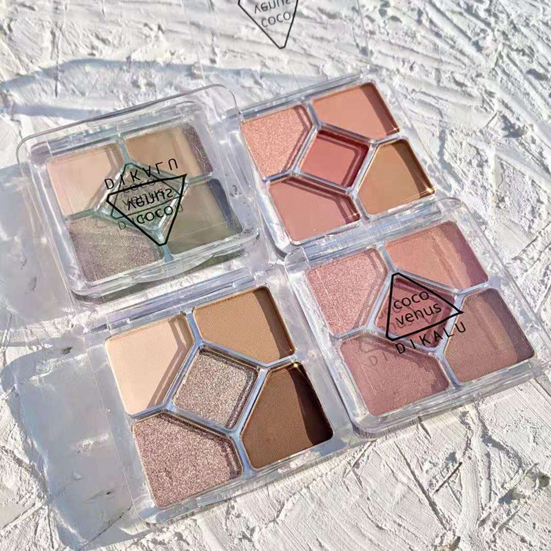 Paleta de sombras de ojos de 5 colores 