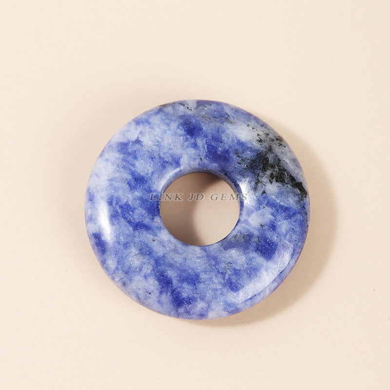 18-40Mm crystal agate safety buckle pendant