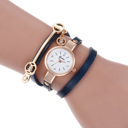 Casual Woven Quartz Women's Watch