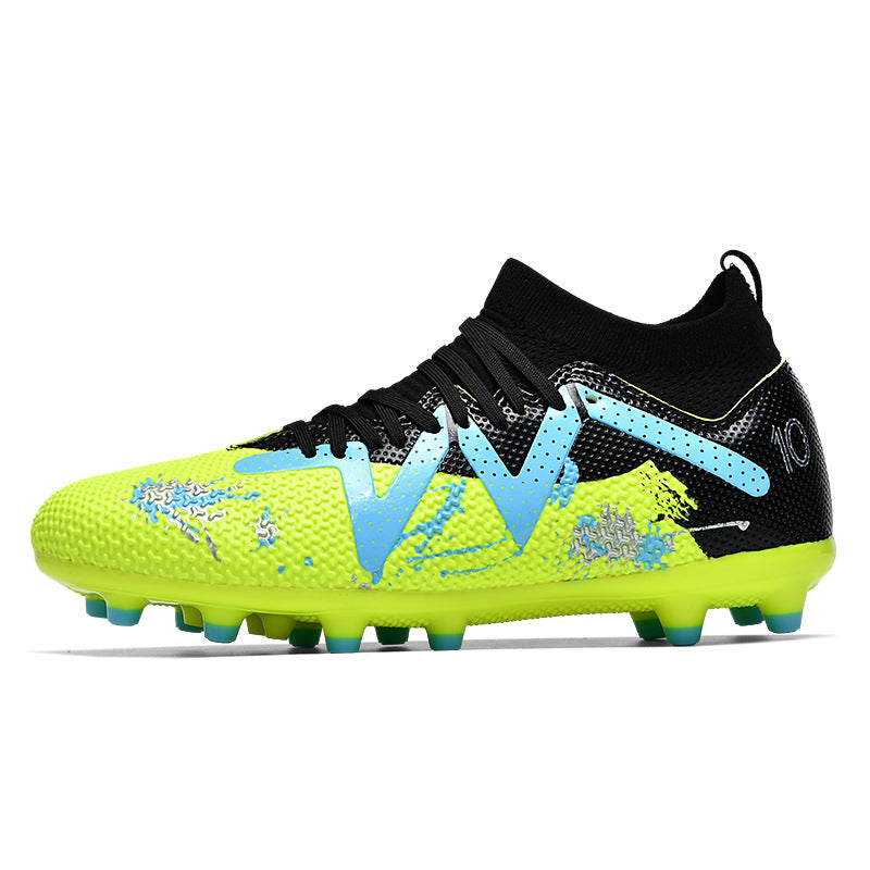 Soccer Shoes Men TF Sole AG Long/Short Studs High-top