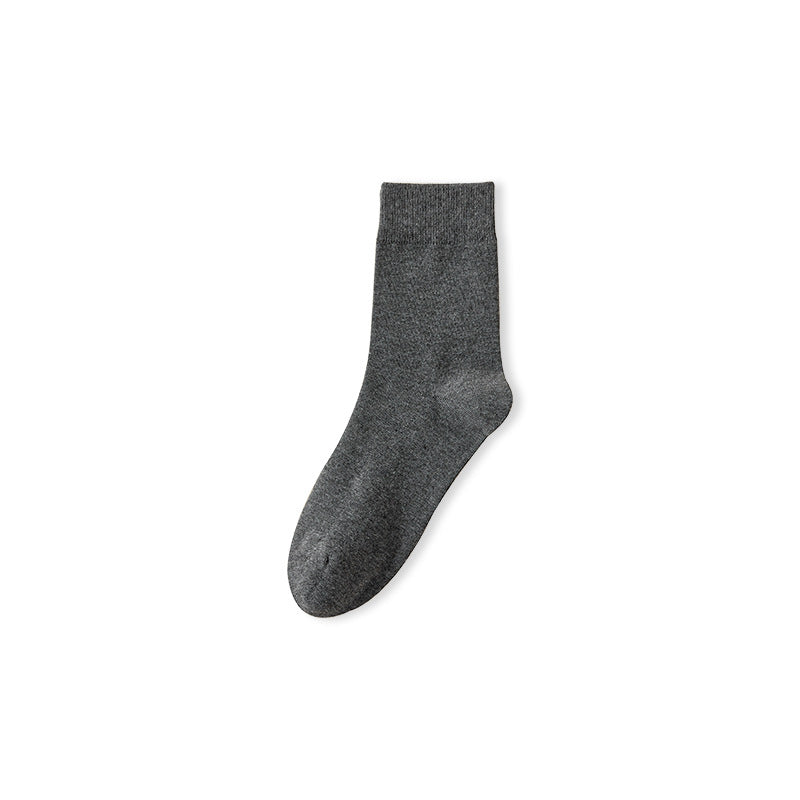 Autumn-Winter Cotton Anti-Odor Men's Mid-Calf Socks