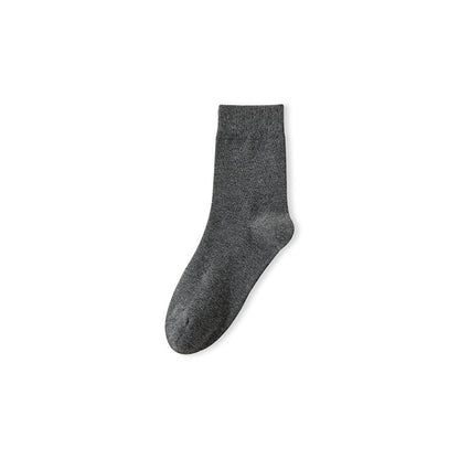 Autumn-Winter Cotton Anti-Odor Men's Mid-Calf Socks