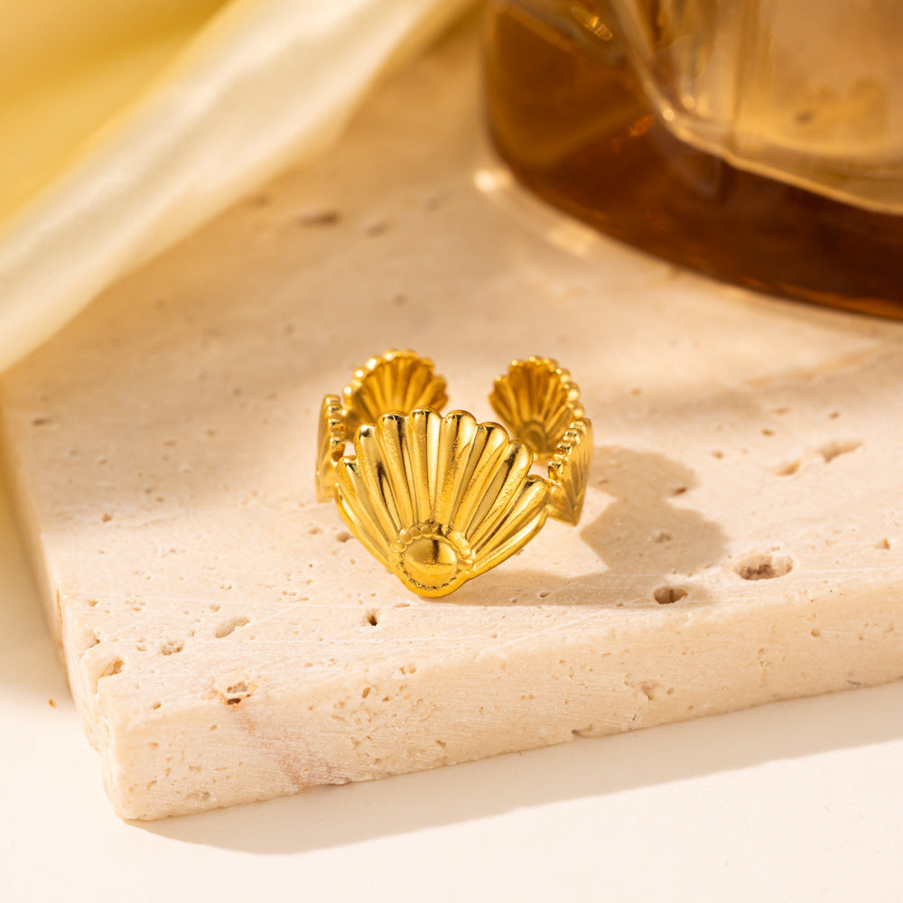 Titanium Steel Shell Ring