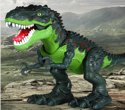 Electric Walking Dinosaur with Lights, Sounds, and Spray for Ages 0-6