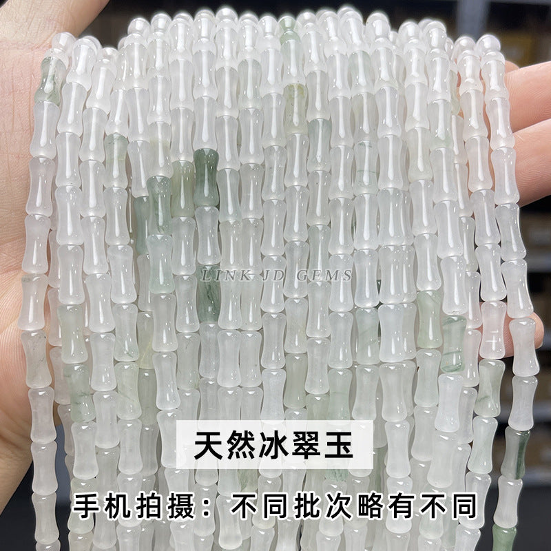 8/10Mm natural Tianshan jade old-fashioned beads