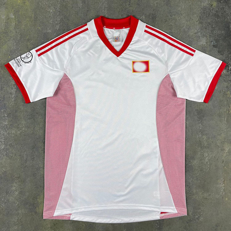 2002 World Cup China Fan Zhiyi Sun Jihai Li Tie Home Away Retro Jersey