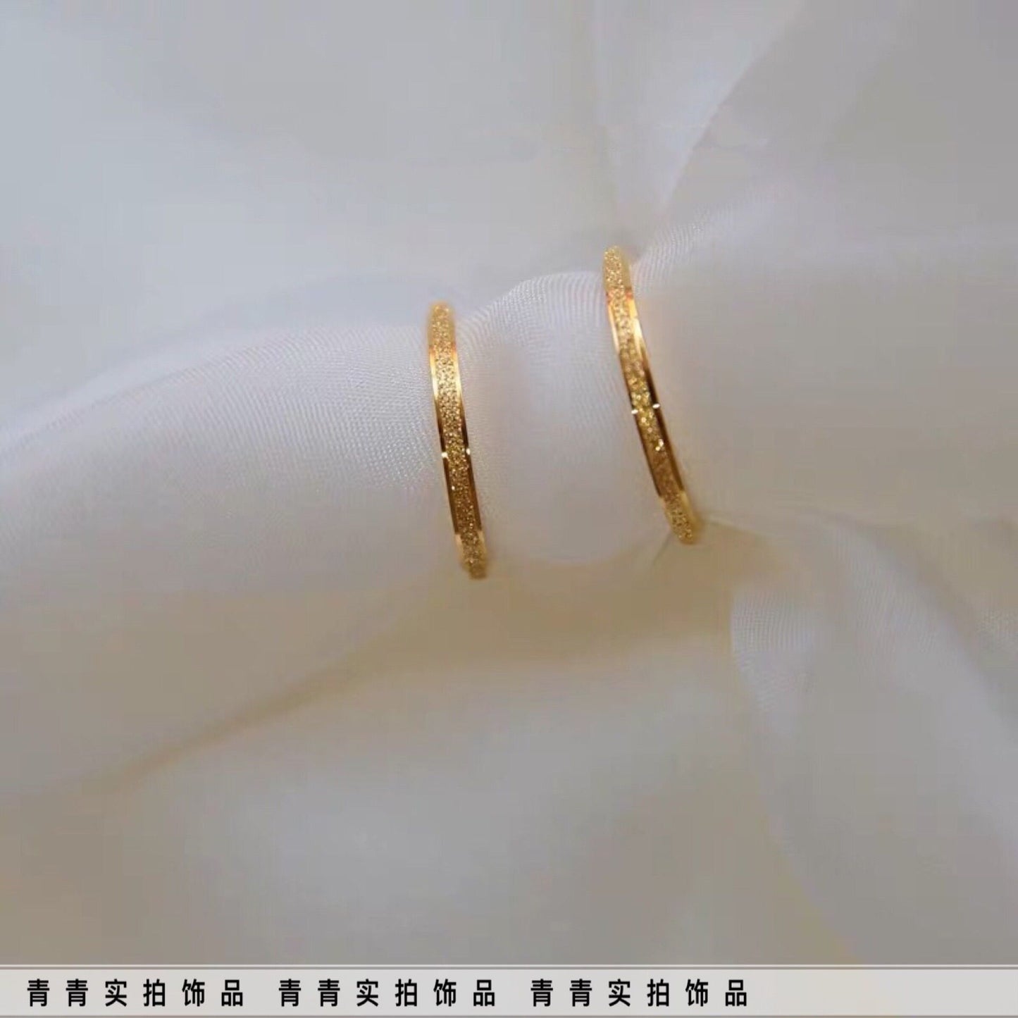 Titanium Steel Matte Ring