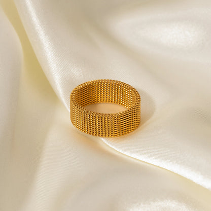 16K Gold Plated Closed Ring