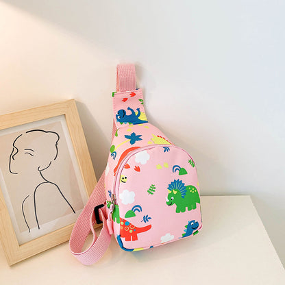 Cute Dinosaur Boys and Girls Crossbody Bag