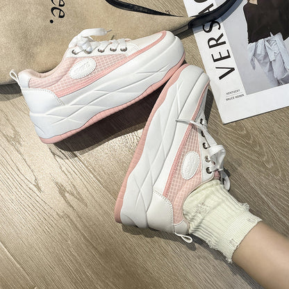 Zapatillas informales de malla transpirable para mujer de primavera 