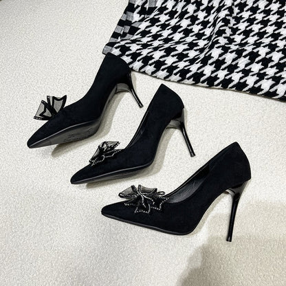 French high heels flower