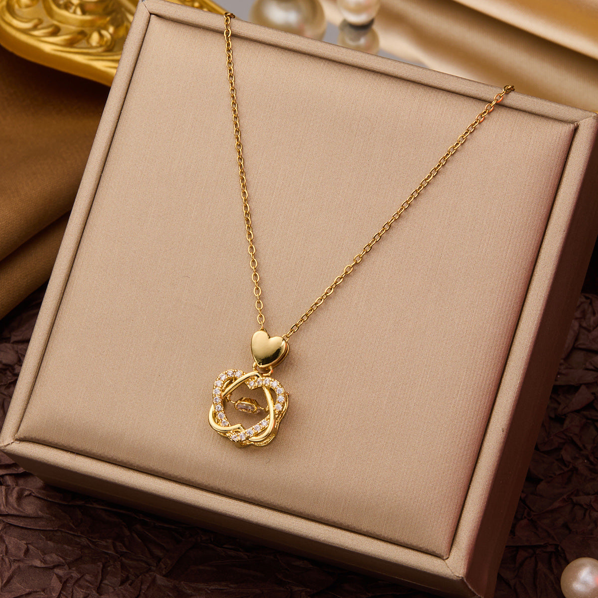 Women's Titanium Steel Clavicle Necklace — Summer Fashion