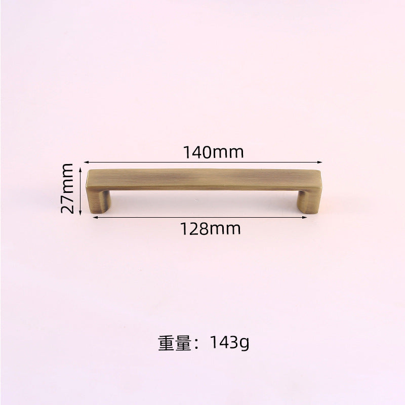 Simple wardrobe handle