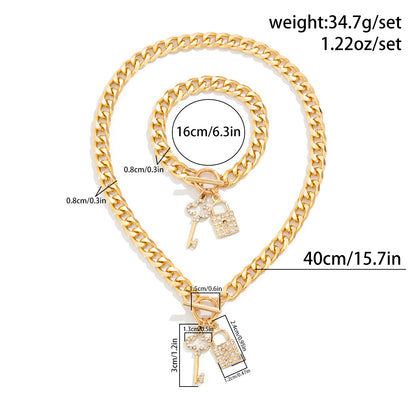 Versatile rhinestone chain necklace