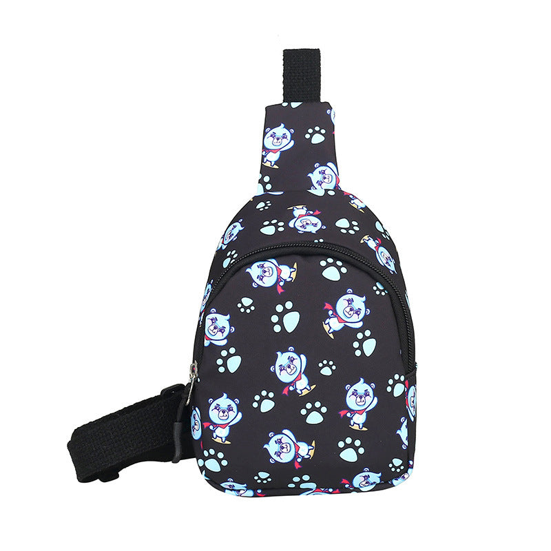 Casual canvas messenger bag