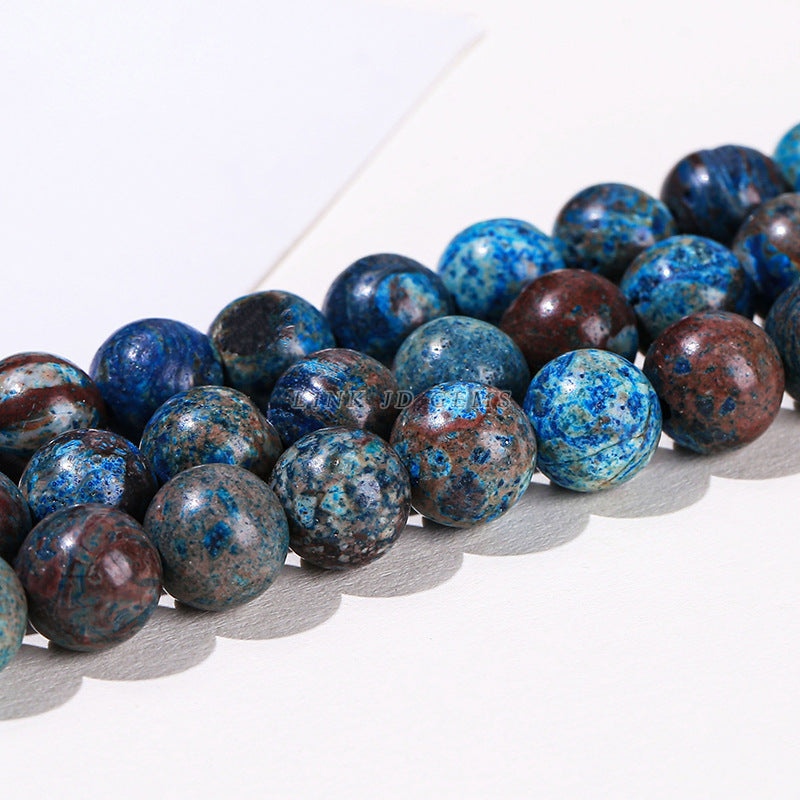 Optimized blue colored stone loose beads