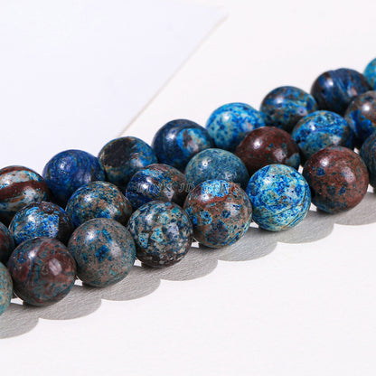 Optimized blue colored stone loose beads