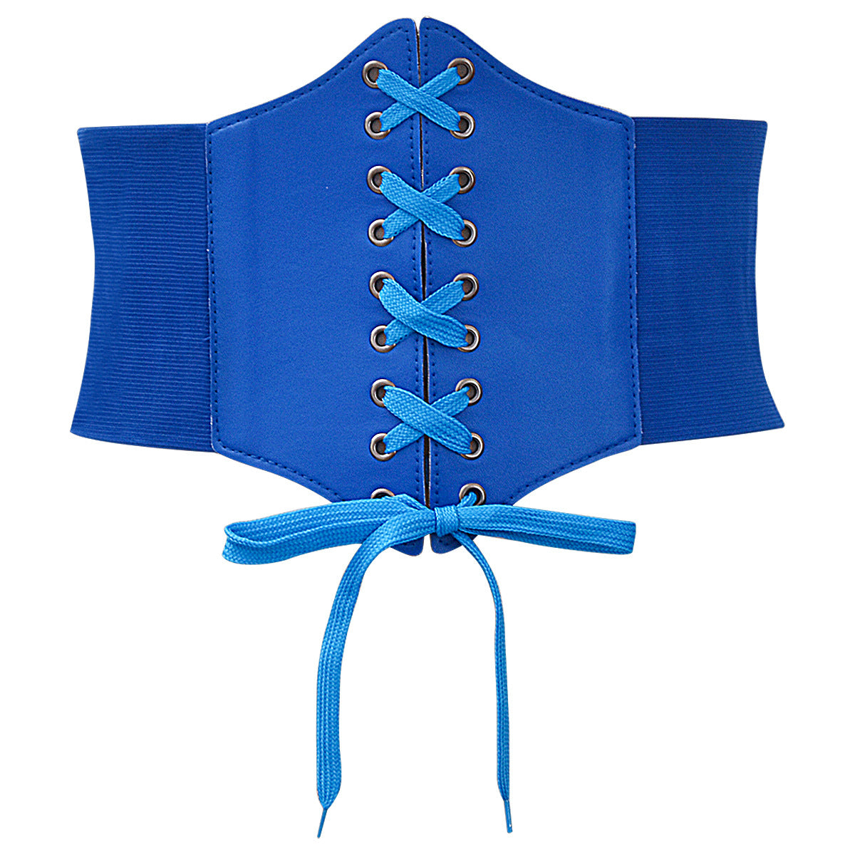 Plastic waist lace rivets
