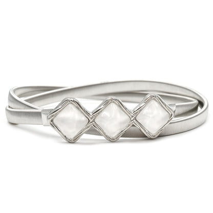 Elastic Metal Belt Gold Waist Chain