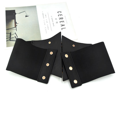 Plastic waist strap women's belt