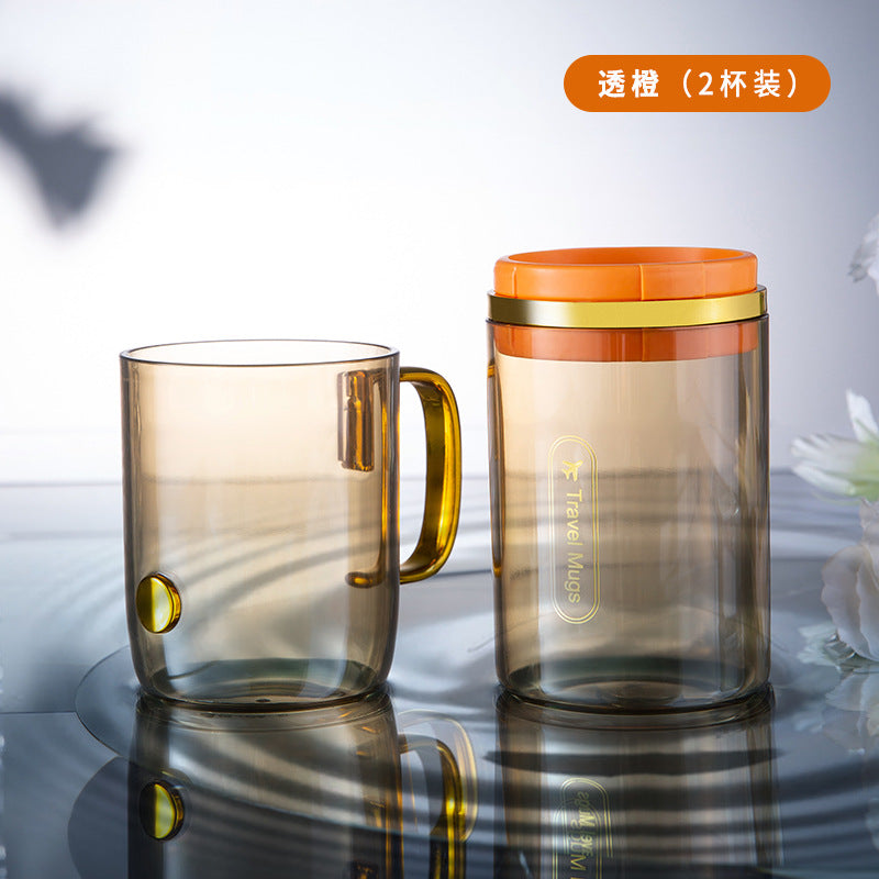 Vaso portátil para cepillos de dientes de viaje 