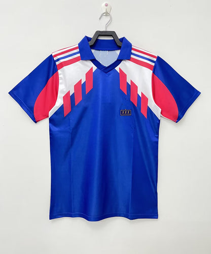 82-06 France Home Away Zidane Henry Retro Long Short Sleeve Mbapp¨¦ Jersey